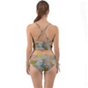 Vintage World Map Mini Tank Bikini Set View2