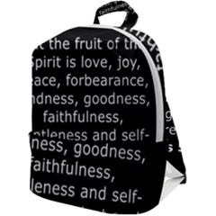 Galatians 5 Zip Up Backpack by RiverRootz