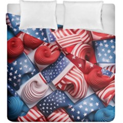 Us Presidential Election Colorful Vibrant Pattern Design  Duvet Cover Double Side (king Size) by dflcprintsclothing