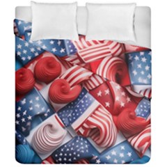 Us Presidential Election Colorful Vibrant Pattern Design  Duvet Cover Double Side (california King Size) by dflcprintsclothing