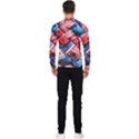 Us presidential election colorful vibrant pattern design  Men s Long Sleeve Rash Guard View2