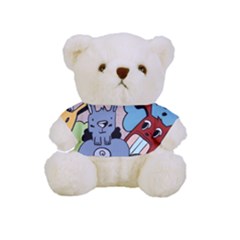 Graffiti Monster Street Theme Full Print Cuddly Teddy Bear by Bedest