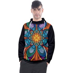 Schwarz Bunt Men s Pullover Hoodie by 2607694c