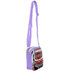 Pink Florales Muster Shoulder Strap Belt Bag by 2607694c