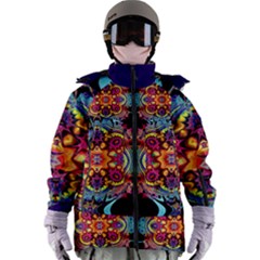 Lila Floral Blume Women s Zip Ski And Snowboard Waterproof Breathable Jacket by 2607694c