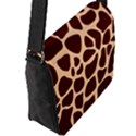 Animal Print Girraf Patterns Flap Closure Messenger Bag (L) View2