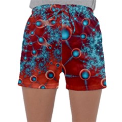 Fractal Pattern Background Sleepwear Shorts by Ket1n9