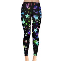 Christmas Star Gloss Lights Light Everyday Leggings  by Ket1n9