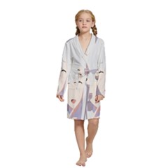 Emilia Rezero Kids  Long Sleeve Velvet Lounge Robe by Azkajaya