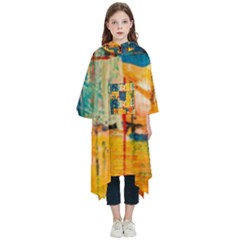 Wall Art Kids  Hooded Rain Ponchos by Azkajaya