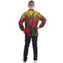 Yellow Pink Red Flowers Men s Half Zip Pullover View2