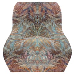 Pour Blend Car Seat Back Cushion  by kaleidomarblingart