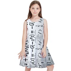 Science Formulas Kids  Skater Dress by Ket1n9