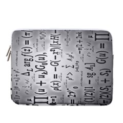 Science Formulas 14  Vertical Laptop Sleeve Case With Pocket by Ket1n9