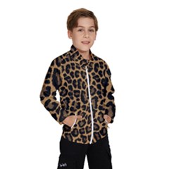 Tiger Skin Art Pattern Kids  Windbreaker by Ket1n9