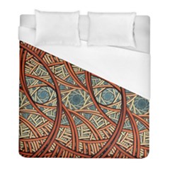 One Church Window Apophysis Art Fractal Duvet Cover (full/ Double Size) by Loisa77