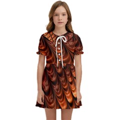 Fractal Frax Kids  Sweet Collar Dress by Askadina