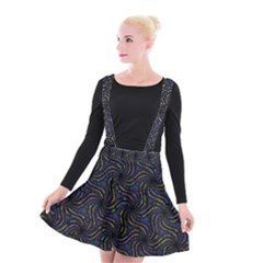 Do Be Action Stillness Doing Suspender Skater Skirt by Paksenen