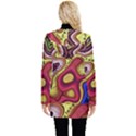 Chaos Unknown Unfamiliar Strange Button Up Hooded Coat  View2