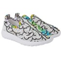 Brain Mind Psychology Idea Drawing Kids  Slip On Sneakers View3