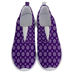 White Pentacle And Purple Pattern No Lace Lightweight Shoes by cheekywitch