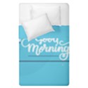 Background Good Morning Duvet Cover Double Side (Single Size) View2