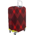 pattern red black, Luggage Cover (Large) View2