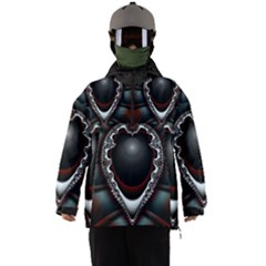 Fractal Eye Men s Ski And Snowboard Waterproof Breathable Jacket by dedoma