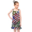 Usa United States Of America Images Independence Day Kids  Overall Dress View1