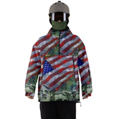 Usa United States Of America Images Independence Day Men s Ski And Snowboard Waterproof Breathable Jacket by Ket1n9