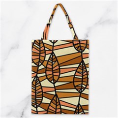 Autumn Leaf Mosaic Seamless Classic Tote Bag by Hannah976