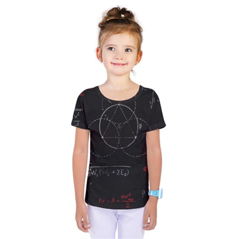 Math Board Circuit Circuits Computer Shield Tech Technology Kids  One Piece T-shirt by Loisa77