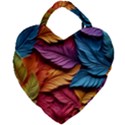 Autumn Giant Heart Shaped Tote View1