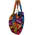 Autumn Giant Heart Shaped Tote View4