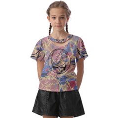 Grateful Dead Artsy Kids  Front Cut T-shirt by Bedest