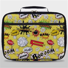 Cartoon Comics Pattern Full Print Lunch Bag by Loisa77