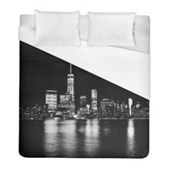 Nyc New York Skyline City Buildings Duvet Cover (full/ Double Size) by Loisa77