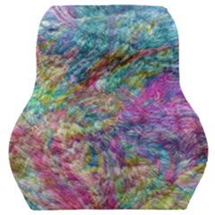 Abstract Candies Car Seat Back Cushion  by kaleidomarblingart