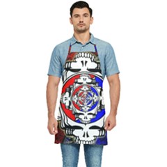 The Grateful Dead Kitchen Apron by Grandong