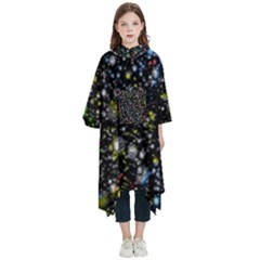 Illustration Universe Star Planet Kids  Hooded Rain Ponchos by Grandong