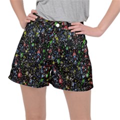 Illustration Universe Star Planet Women s Ripstop Shorts by Grandong