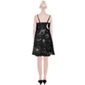 Black Space Drawing Art Planet Drawing Stars Black Space Galaxy Outer Space Spaghetti Strap Velvet Dress View2