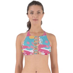 Background Abstract Perfectly Cut Out Bikini Top by Salmanaz77