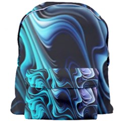 Nature Water Wave Architecture Giant Full Print Backpack by Salmanaz77