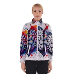 Brain Heart Math Women s Bomber Jacket by Salmanaz77