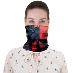 Tech Technology Pattern Face Covering Bandana (adult) by Salmanaz77