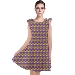 Olimedpurp Tie Up Tunic Dress by snowwhitegirl