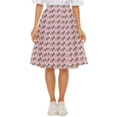 Fern Pattern 2 Pink Classic Short Skirt by snowwhitegirl