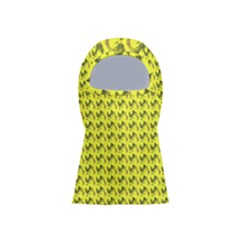 Fern Pattern 2 Yellow Balaclava Face Mask by snowwhitegirl