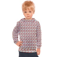 Kawaii Jam Pattern Aqua Kids  Hooded Pullover by snowwhitegirl